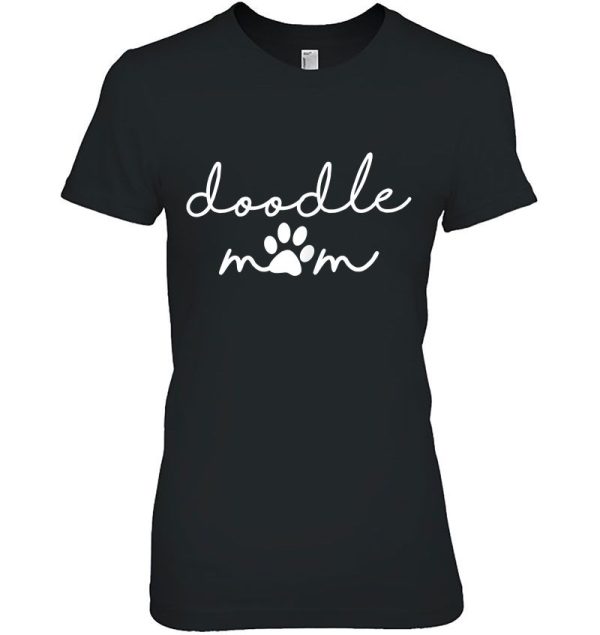 Womens Doodle Mom Cute Gift For Dog Lover Mothers Day Momma