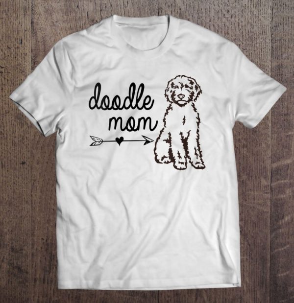 Womens Doodle Mom Cute Labradoodle Goldendoodle Mama Gift