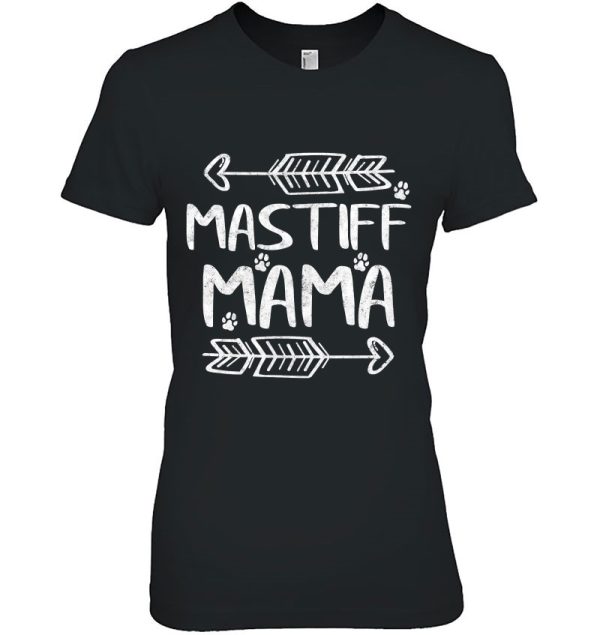 Womens English Mastiff Mom Funny Dog Mom Gift English Mastiff Mama