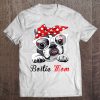 Womens Funny Bostie Mom For Boston Terrier Dogs Lovers V-Neck