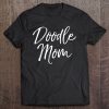 Womens Funny Golden Doodle Gift For Poodle Mothers Cute Doodle Mom V-Neck