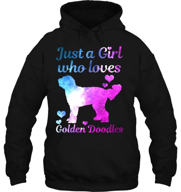 Womens Goldendoodle Dog Just A Girl Who Loves Golden Doodle Mom