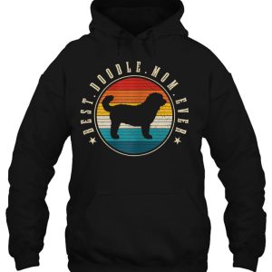 Womens Goldendoodle Labradoodle Dog Vintage Best Doodle Mom Ever 3