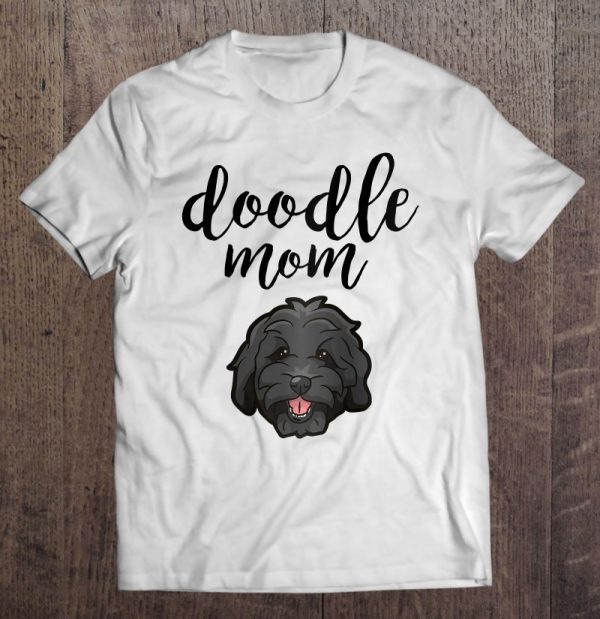 Womens Goldendoodle Mom Doodle Mom Cute Dog Gift Raglan Baseball Tee