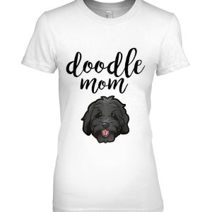 Womens Goldendoodle Mom Doodle Mom Cute Dog Gift Raglan Baseball Tee