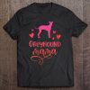 Womens Greyhound Mama Dog Mum Greyhounds Gift V-Neck
