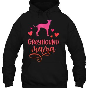 Womens Greyhound Mama Dog Mum Greyhounds Gift V Neck 3