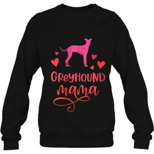 Womens Greyhound Mama Dog Mum Greyhounds Gift V Neck 4