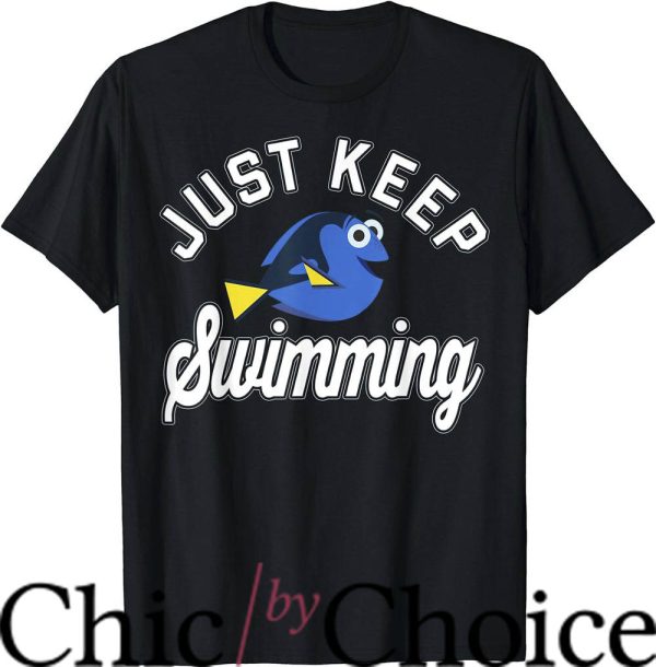 Women’s Inspirational T-Shirt Just Keep Swimming T-Shirt