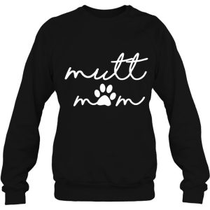 Womens Mutt Dog Mom Dog Paw 4