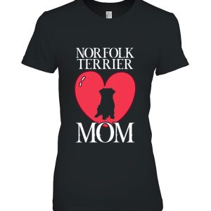Womens Norfolk Terrier Mom Dog Dogs Dog Mom Paw Paws Dog Love
