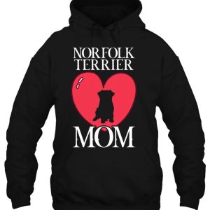 Womens Norfolk Terrier Mom Dog Dogs Dog Mom Paw Paws Dog Love 3