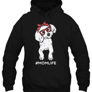 Womens Poodle Polka Dot Bandana Mom Life Mother's Day Dog Mama Women 2 Womens Poodle Polka Dot Bandana Mom Life Mothers Day Dog Mama Women 3