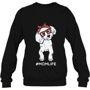 Womens Poodle Polka Dot Bandana Mom Life Mother's Day Dog Mama Women 3 Womens Poodle Polka Dot Bandana Mom Life Mothers Day Dog Mama Women 4