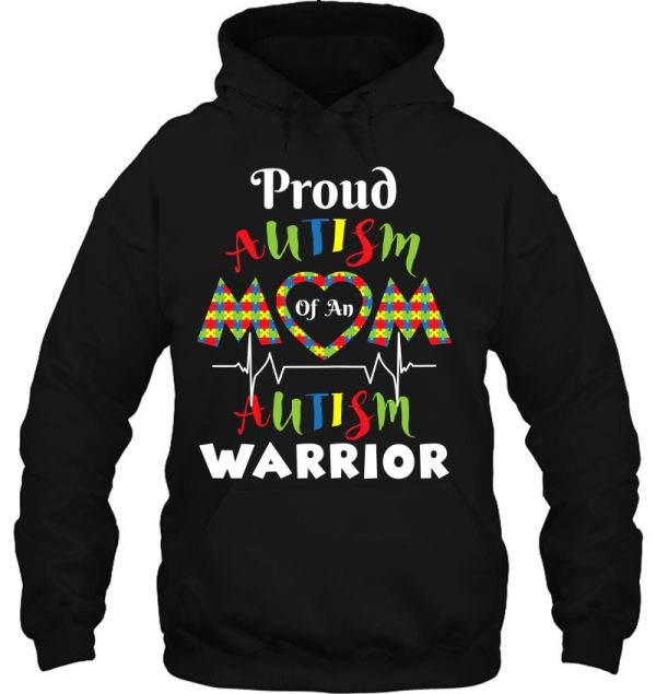 Womens Proud Autism Mom Of An Autism Warrior