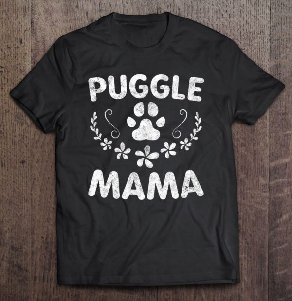 Womens Pug Mom Beagle Lover Owner Gifts Funny Dog Mom Puggle Mama