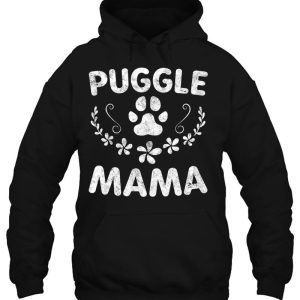Womens Pug Mom Beagle Lover Owner Gifts Funny Dog Mom Puggle Mama 3