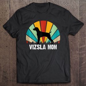 Women’s Retro Vizsla Mom Gift – Mothers Day Gift Vizsla Mom