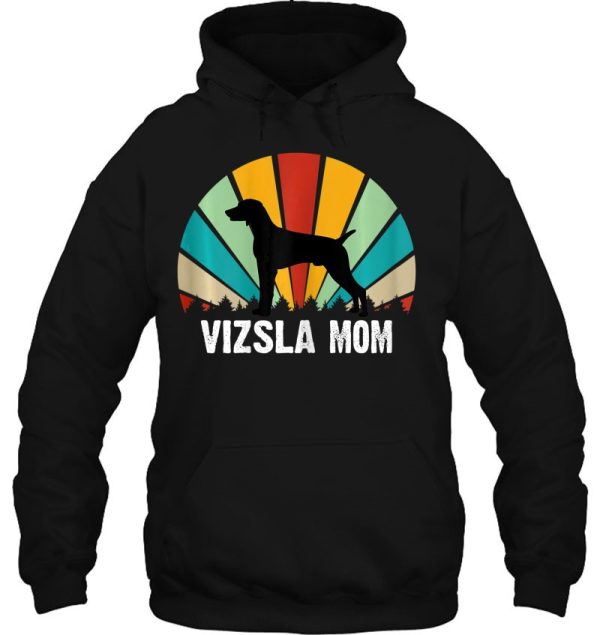 Women’s Retro Vizsla Mom Gift – Mothers Day Gift Vizsla Mom