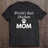 Womens Shichon World’s Best Shichon Mom Dog Mom Zuchon