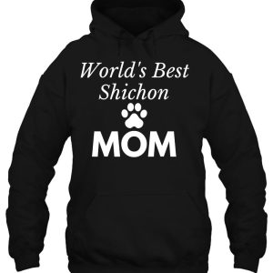 Womens Shichon World's Best Shichon Mom Dog Mom Zuchon 2 Womens Shichon Worlds Best Shichon Mom Dog Mom Zuchon 3