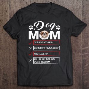 Womens Shih Tzu Dog Lover Dog Mom – Dog Lovers Mother’s Day