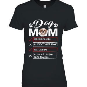 Womens Shih Tzu Dog Lover Dog Mom – Dog Lovers Mother’s Day