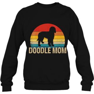 Womens Vintage Retro Goldendoodle - Doodle Mom V-Neck 3 Womens Vintage Retro Goldendoodle Doodle Mom V Neck 4
