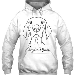 Womens Vizsla Mum Dog Lover Design - Cute Vizsla Mum V-Neck 2 Womens Vizsla Mum Dog Lover Design Cute Vizsla Mum V Neck 3