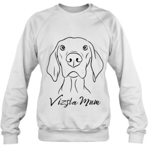 Womens Vizsla Mum Dog Lover Design - Cute Vizsla Mum V-Neck 3 Womens Vizsla Mum Dog Lover Design Cute Vizsla Mum V Neck 4