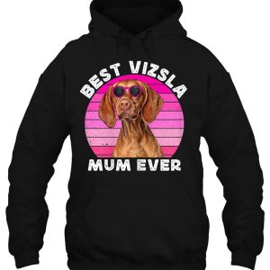 Womens Vizsla Mum For Women Retro Cute Hungarian Vizsla Dog Lovers 3