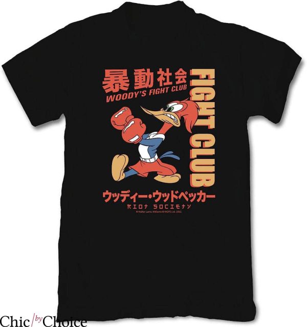 Woody Woodpecker T-Shirt Embroidered T-Shirt Movie