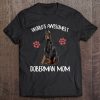 World’s Awesomest Doberman Mom Dog Lover Funny Dog Mom Gift