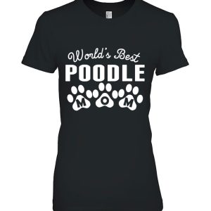 World’s Best Poodle Mom Tshirt