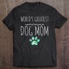 World’s Greatest Dog Mom Gift Pet Owner Paw Print