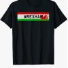 Wrexham T Shirt Retro Vintage Logo Gift Tee Shirt Lover