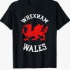Wrexham T Shirt Wrexham Wrecsam Retro Vintage Lover