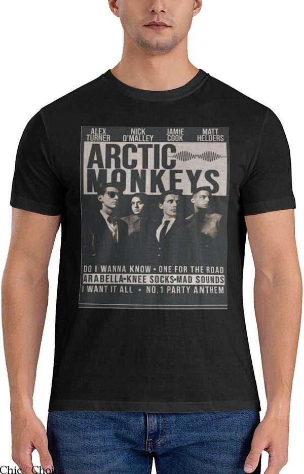 Arctic Monkeys T-Shirt Do I Wanna Know One For The Road