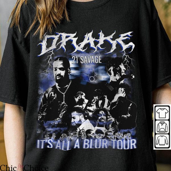 21 Savage Shirt Its All A Blur Tour T-Shirt Music