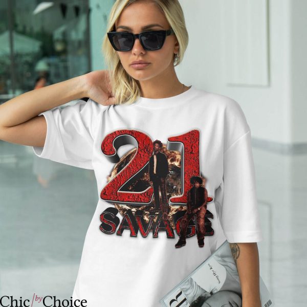 21 Savage Shirt Rapper Fan Gift T-Shirt Music