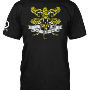 3 Percenters T-Shirt Don’t Tread on Me Snakes