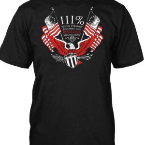 3 Percenters T-Shirt Eagle Rebellion