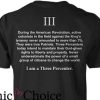 3 Percenters T-Shirt I Am A Three Percenter