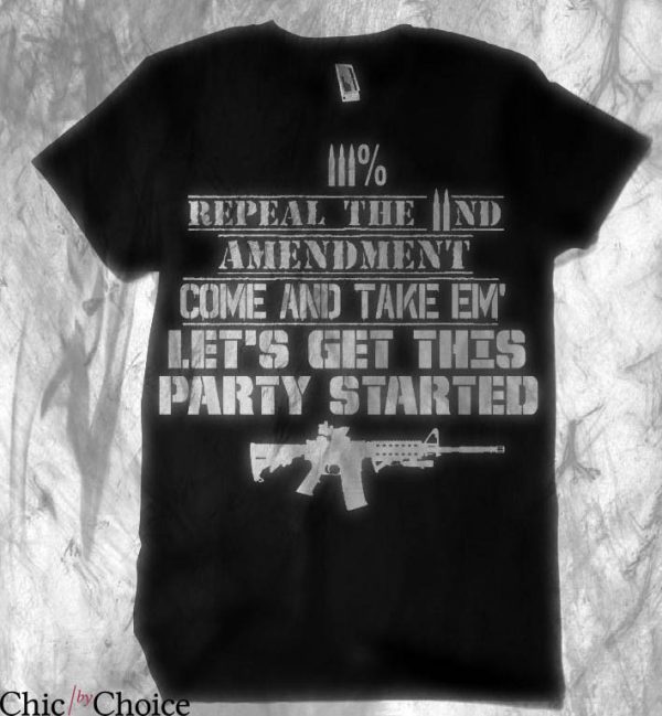 3 Percenters T-Shirt Lets Get This Party Started