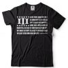 3 Percenters T-Shirt Percenter USA 2ND Emendamento