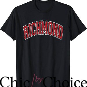 Afc Richmond T-Shirt Varsity Style Red Text T-Shirt NFL