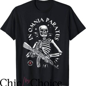 Ak 47 T-Shirt Skeleton AK-47