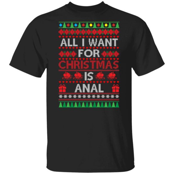 All I want for Christmas is Anal ugly sweater