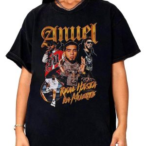 Anuel Aa T-Shirt Amuel Supper Star T-Shirt Trending