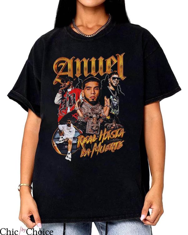 Anuel Aa T-Shirt Amuel Supper Star T-Shirt Trending